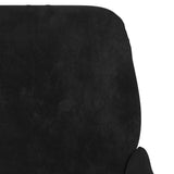 vidaXL Fauteuil Noir 62x79x79 cm Velours