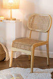 SKLUM Chaise pour Salle à Manger en Bois d'Orme Asly Bois Naturel