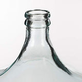 MICA Decorations Verre Diego, Transparent, H. 56 cm D. 40 cm