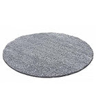 Carpettex Teppich Tapis Shaggy Pile Longue Couleur Unique Gris Claire - 120x170 cm