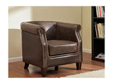 Fauteuil Club 100% Cuir Vieilli ENGUERRAND