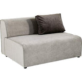 Kare Design Assise Centrale canapé Infinity Gris Longueur - 120cm
