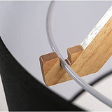 Suspensions Lustre lampe Abat-jour à tambour rond lustre en tissu abat-jour en bois suspension au plafond lampe suspendue for chambre enfants chambre loft salon cuisine luminaire ( Color : White )