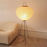 Lampe En Papier De Riz, Lampadaire De Style Japonais Pour Chambres À Coucher, Lampe Sur Pied En Papier De 120 Cm / 47,2 Pouces, Abat-jour En Papier De Riz Fait À La Main, Support De Lampe E27