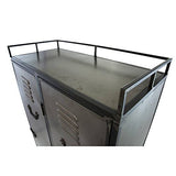 chemin_de_campagne Bibliothèque Industriel Bahut Armoire Métal Buffet Meuble Fer