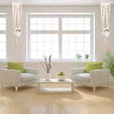 Porte- Plantes suspendues Macramé de Suspension de Plante pour Décoration de Jardin intérieur/ extérieur Décoration de la Maison