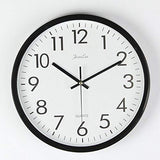 Horloge Murale Moderne FunRun Silencieuse circulaire de Salon 25cm/10"