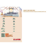 Kare Design Assise Centrale canapé Infinity Gris Longueur - 120cm