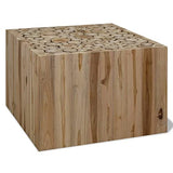 vidaXL Teck Authentique Table Basse 90x50x30 cm Table d'Appoint Meubles de Canapé