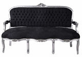 Canapé XL Banc Baroque Canapé Samtsofa Polstercouch Palais Canapé Rokoko Meuble Assis cat361e02 Palazzo Exclusif
