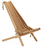 Chilienne en Bois EcoChair (Coussin Offert) Aulne
