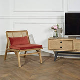 Robin des bois - Fauteuil en cannage, LALALA, Chêne Clair