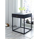 Table de Chevet de Cabinet de tiroir en métal, capacité de Charge Forte et Durable, Lourde, appropriée au Salon de Chambre à Coucher, etc. FKYGDQ (Color : Gray)