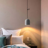 Lustre en ciment vintage, abat-jour en béton moderne industriel avec abat-jour gris antique simple ombre industrielle lustre restaurant restaurant restaurant lustre (Style : C)