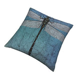 Housse De Coussin Libellule 437, Housse Coussin Taie d'oreiller Housses Coussin Decoratif Canapé Chaise Maison Salon Chambre Décoration, 45x45cm