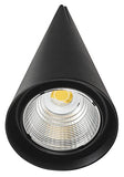 Aric 50428 Susp. Kony LED 9,5W/3000K, Aluminium, 9 W, Noir