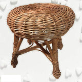 Rattan im Trend Tabouret en rotin pour enfant Marron naturel