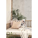 Mandisa Canapé Bambou/Toile 80x180 cm