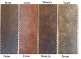 Trama Toscana Chesterfield Canapé 3 places en cuir véritable de haute qualité