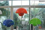 WINZSC 3 pc Pendentif Lampe Panton Flowerpot Fleur Pot Fleur Pot Lampes Pendentif UFO Salle à Manger Lampe Bar Magasin éclairage éclairage FG991 lo11 (Size : Black)