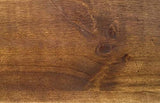 Hannun - Tête de lit Nala en Bois Massif, Artisanale et Faite à la Main/tête de lit 180, 190x100cm, Noyer Vieilli