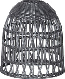 Star 092-04 abat-jour, métal, gris, 30 x 33 cm