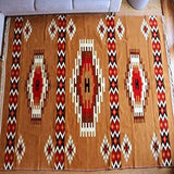 Damaskunst S 1-6-82 Kelim Orient Tapis Mural Marron Sable/Rouge/Marron/Blanc 200 x 300 cm