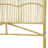 AubryGaspard Tête de lit en rotin Naturel pour lit de 140 cm