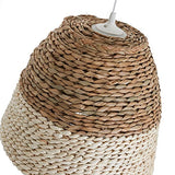 LUSSIOL Lumianire SALTA, Suspension Jacinthe d'eau Naturel, Diam. 34 cm, E27 60W, idéal pour chambre, salon, entrée, appartement