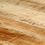 vidaXL Bois de Manguier Massif Brut Table à Dîner Table de Salle à Manger Table de Cuisine Table de Repas Table à Manger Maison Intérieur 180x90x75 cm