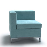 Marque Amazon - Movian - Fauteuil modulaire City Club (avec accoudoir gauche), Turquoise
