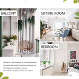 Porte- Plantes suspendues Macramé de Suspension de Plante pour Décoration de Jardin intérieur/ extérieur Décoration de la Maison