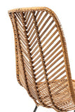 Kare Chaise, Rotin, Naturel, 54,61 x 44,45 x 85,73 cm