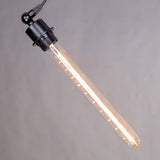 BXL 2 × Suspension Suspension Industrielle Vintage Lustre FlûTe Rustique Plafonnier RéTro Luminaire pour Restaurant Couloir Café Chambre à Coucher éTudier Pub Club