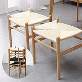 NMDCDH Tabourets de Pied Ottoman Tabouret de canapé Repose-Pieds Marchepied Petit Repose-Pieds Repose-Pieds rembourrés Tabouret de Table Basse Salon en rotin en Bois Massif, 12 Couleurs (