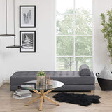 Marque Amazon - Movian Zala - Table basse, 82 x 82 x 40 cm (longueur x largeur x hauteur), Marron