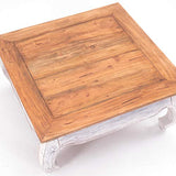 DESIGN DELIGHTS East 80" Table basse en acajou massif 80 x 80 x 35 cm