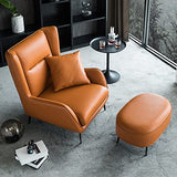 gnat Canapé Unique, Applique en Cuir, Fauteuil Canapé Fauteuil, Lounge Familial inclinable, for Meubles Salon Chambre à Coucher Maison Bureau (Color : A)
