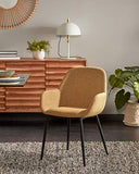 Kave Home - Chaise Konna Moutarde