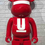 Intees Bearbricks 1000% Violent Bear,70Cm / 27.6In Building Blocks Bear Handmade Collection Toy Gift Fashion Decoration