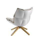 Dfghbn Canapé Chaise Salon Overstuffed Coussin de Chaise avec Les Jambes en Bois Chambre Plancher for Canapé Chaise Lazy Lounge Chaise (Color : Gray, Size : Free Size)