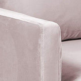 Marque Amazon - Movian Eli - Canapé 3 places, 85 x 200 x 83 cm (longueur x largeur x hauteur), Rose poudreux