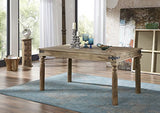 Table à Manger 180x90cm - Bois Massif de Palissandre huilé - Style Colonial/Ethnique - Leeds #30