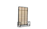 Wallbedking Lit Escamotable/Lit Rabattable/Lit Mural Petit Double Vertical 140cm x 190cm / Conçu pour Un Usage Quotidien - Mécanisme Robuste Garanti 5 Ans