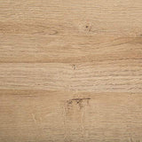 Beliani Table Basse 100 x 60 cm en MDF Effet Bois Clair et Blanc avec Plateau de Rangement pour Salon de Style Traditionnel, Moderne ou Scandinave