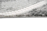 Mérinos Tapis Design en Laine Style marocain Gris crème Größe 160x230 cm