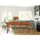 Biscottini Table à Manger Extensible 180x80x90 cm Made in Italy - Table Salle à Manger Extensible en Bois Massif - Table Bois Salle a Manger