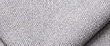 Miliboo Canapé d'angle Droit modulable avec chauffeuse Double en Tissu Gris Clair PLURIEL