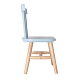 Amikado Chaise Enfant Bleue personnalisée