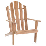 Tidyard Chaise Adirondack Bois de Teck pour Jardin ou Patio